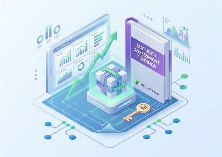 What You'll Get — maturity score, radar chart, and personalized recommendations